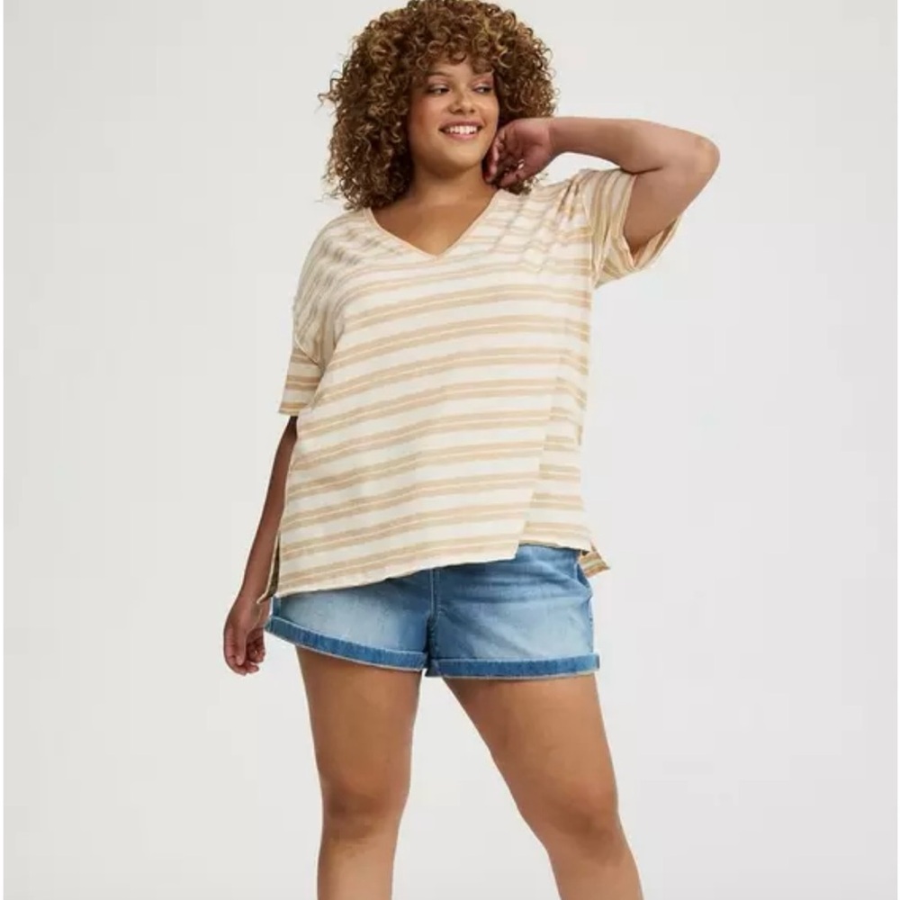 Torrid Oversized Heritage Slub Tee